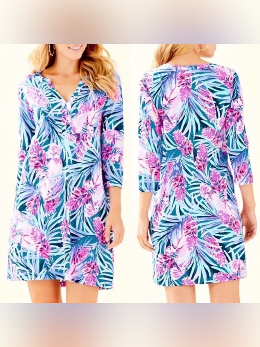 Lilly Pulitzer Tweethearts Daphne Dress in Mr Peacock Blue